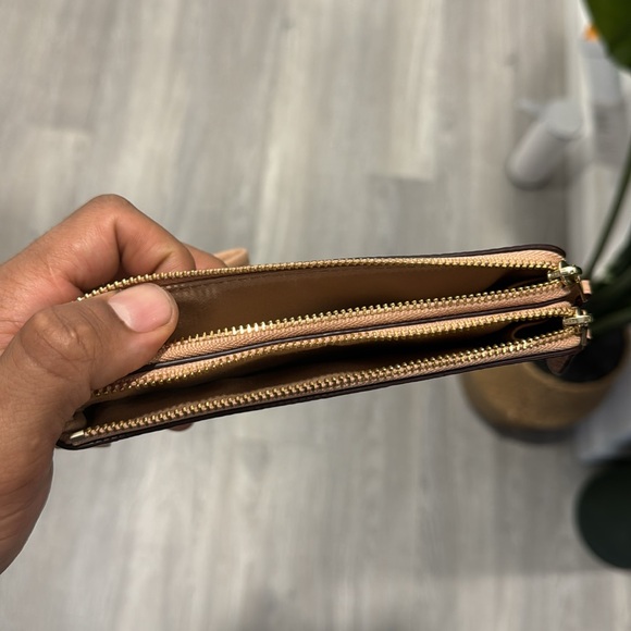 Coach Two Zip Coin and Card Purse - Picture 7 of 8